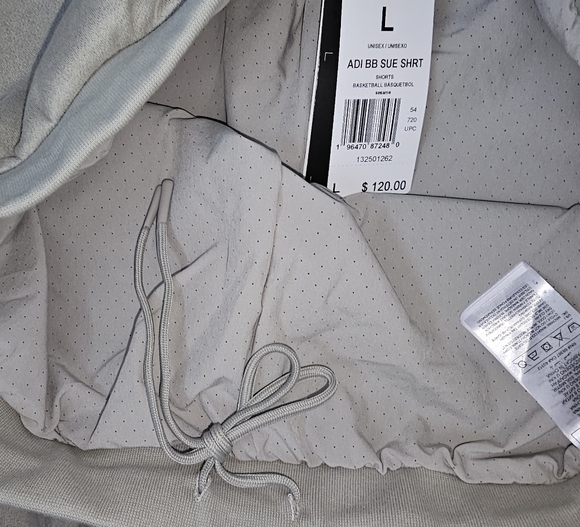 Adidas One Basketball Suede Short - Picture 6 of 8